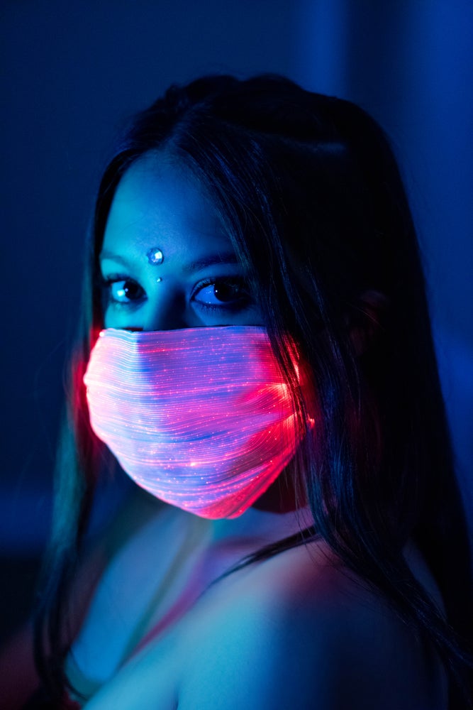 Galaxy Star LED Face Mask